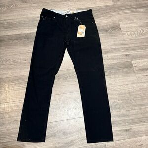 Men's Black Pants Stretch